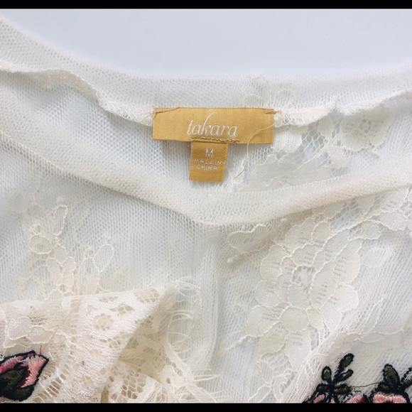 2/$15 beautiful embroidered women summer shirt - Picture 8 of 8